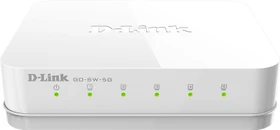 D-Link GO Easy Desktop Gigabit Switch, 5x RJ-45