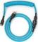 Glorious Coiled Cable USB-C auf USB-A, Tastaturkabel (Spiral-Textilkabel), 1.37m, blau Vorschaubild