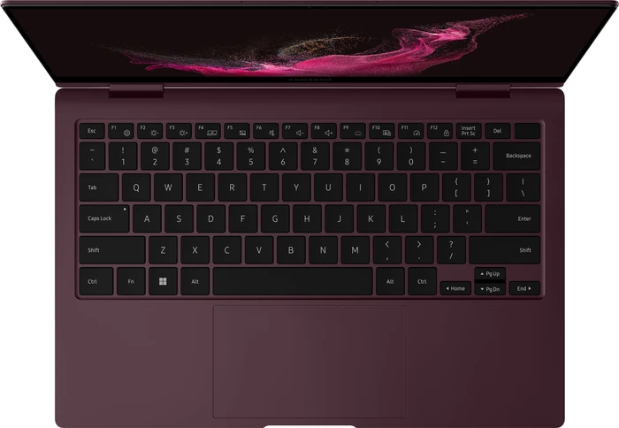 Samsung Galaxy Book2 Pro 360 13, Burgundy, Core i5-1240P, 8GB RAM, 256GB SSD, DE