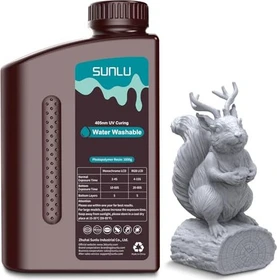 Sunlu Water Washable Resin grau, 1.00kg