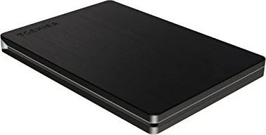 Toshiba Canvio Slim Schwarz, schwarz, 2TB, USB 3.0 Micro-B