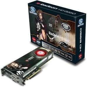 Sapphire Radeon HD 6950 ATI-Design, 2GB GDDR5, 2x DVI, HDMI, 2x mDP, full retail
