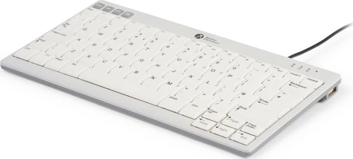BakkerElkhuizen UltraBoard 950 V2 Standard Compact, weiß/grau, USB, DE