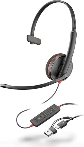 Poly Blackwire 3210 USB-C/A