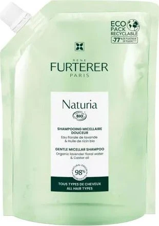 René Furterer Naturia Sanftes Mizellen-Shampoo Refill, 400ml