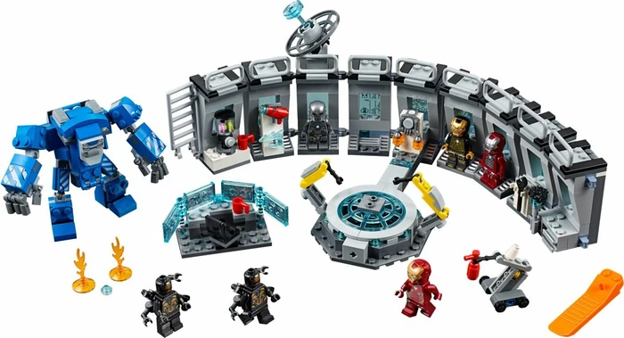 LEGO Marvel Super Heroes Spielset - Iron Mans Werkstatt