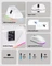 Epomaker Nex Lite Wireless Gaming Mouse mit Ladestation, weiß, USB/Bluetooth Vorschaubild