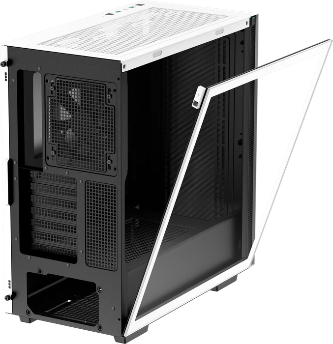 DeepCool CH510, weiß, Glasfenster