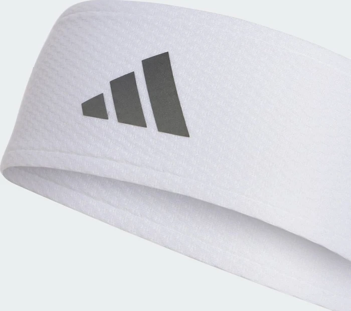 adidas Tennis Climacool Stirnband white/iron metallic