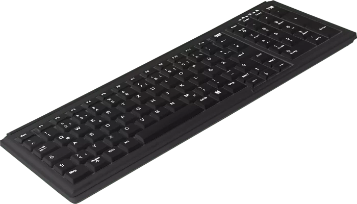 Contour Design Active Key Mini Desktop Keyboard, schwarz, USB, FR