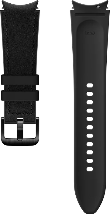 Samsung Hybrid Leather Band 20mm M/L schwarz