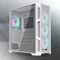 Raijintek Ponos Ultra White MS4, weiß, Glasfenster Vorschaubild