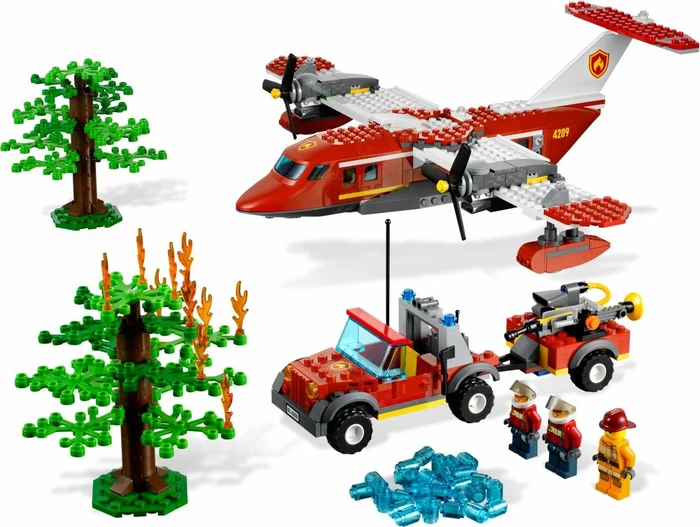LEGO City Waldbrand - Feuerwehr-Löschflugzeug