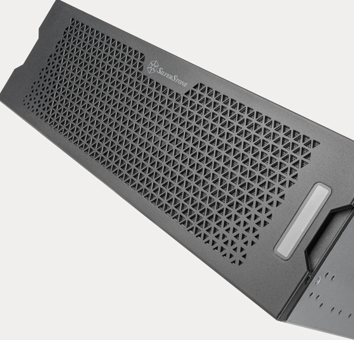 SilverStone RM31, Rackmount Server, schwarz/grau, 3HE, SFX-L