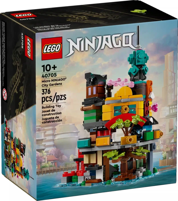 LEGO Ninjago - Mikromodell der Gärten von Ninjago City
