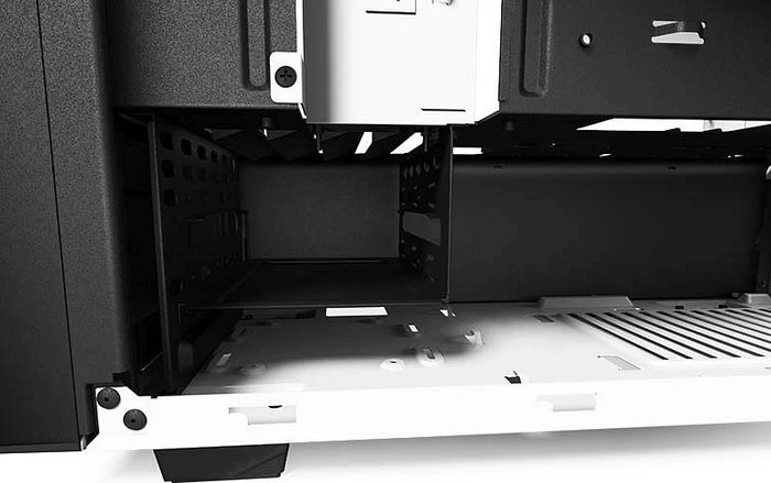 NZXT Source 340 weiß, Acrylfenster