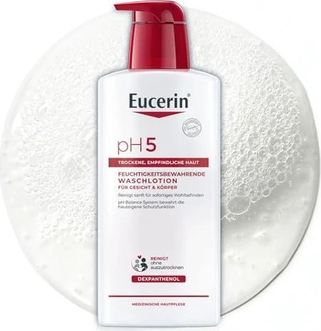 Eucerin pH5 Waschlotion empfindliche Haut mit Pumpe, 400ml