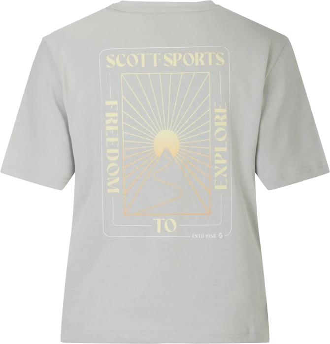 Scott Graphic T-Shirt kurzarm spray grey (Damen)