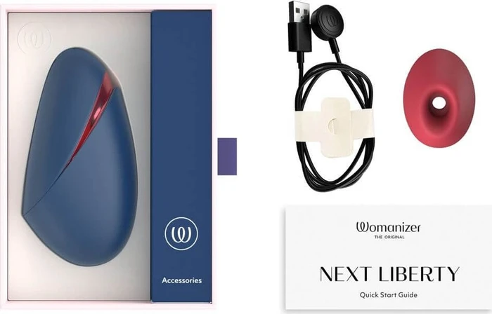Womanizer Next Liberty Pulsator blau