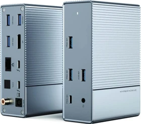 Targus HyperDrive GEN2 14-Port Thunderbolt 3 Docking Station, Multiport-Adapter, grau, Thunderbolt 3 [Buchse] (HDG2TB314)