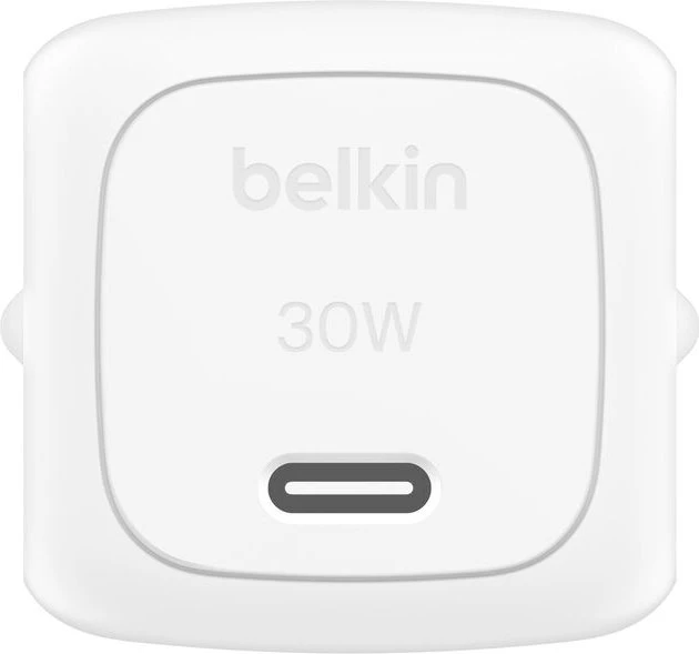 Belkin BoostCharge USB-C-Ladegerät + USB-C/USB-C-Kabel (30W) weiß