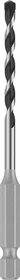 Bosch Professional PRO HEX-5 Spiralbohrer, 4x50x100mm, 1 Stück