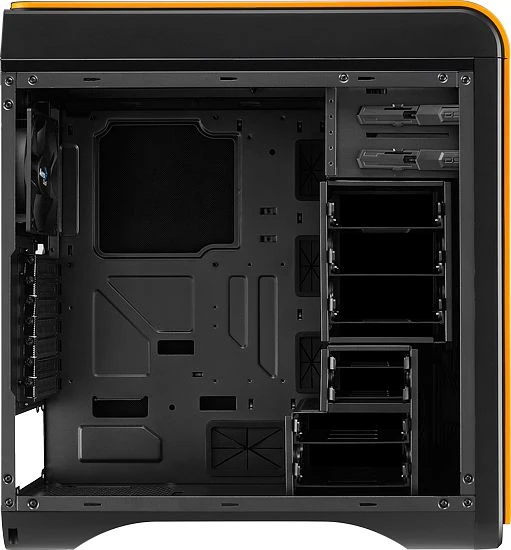 AeroCool DS 200 Orange Edition, schallgedämmt