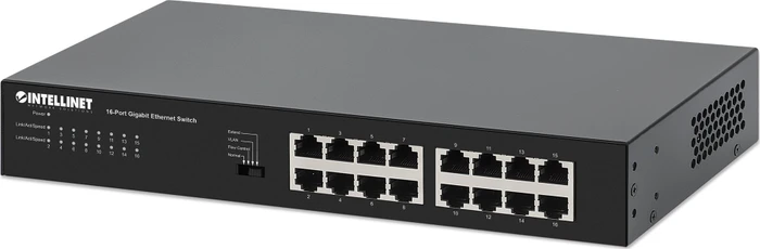 Intellinet Desktop Gigabit Switch, 16x RJ-45