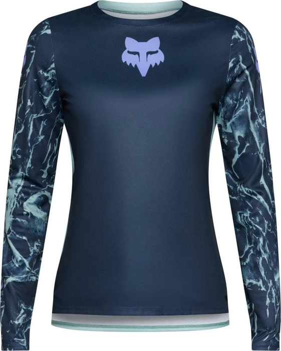 Fox Racing Ranger Img Print Trikot langarm arctic blue (Damen)