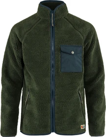Fjällräven Vardag Pile Fleece Jacke deep forest (Herren)
