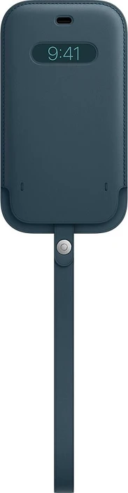 Apple Lederhülle mit MagSafe für iPhone 12/12 Pro baltischblau