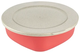 koziol Connect Box 1.3 mit Deckel Speisegefäß 1.3l nature coral