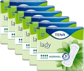 Tena Lady Normal Hygieneeinlage, 180 Stück (6x 30 Stück)