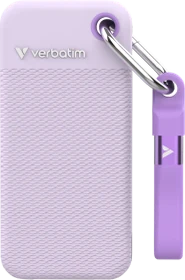 Verbatim Pocket SSD Summer Edition, violett/weiß, 1TB, USB-C 3.1