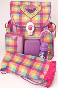 McNeill Ergo Light 912 Caro Softpink Schultaschen-Set, 6-tlg.