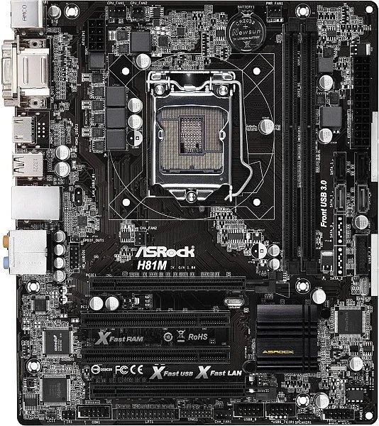ASRock H81M (Intel 1150)