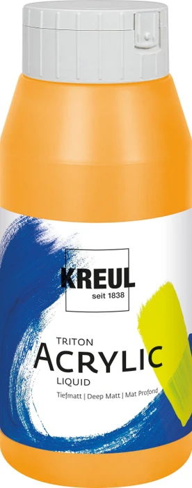 Acrylfarbe, indischgelb, 750ml