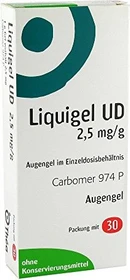 Liquigel UD 2.5mg/g Augengel, 30 Stück