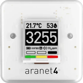 Aranet Aranet4 Home CO2-Monitor, Luftgütesensor (TDSPC0H3)