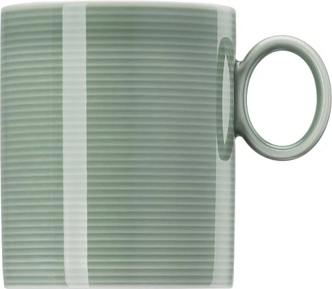 Thomas Loft Colour Moss Green Becher mit Henkel groß 380ml
