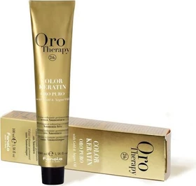 Fanola Oro Therapy Oro Puro Color Keratin Haarfarbe silver, 100ml