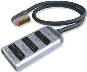Belkin PureAV Blue Series SCART Switch 3-fach