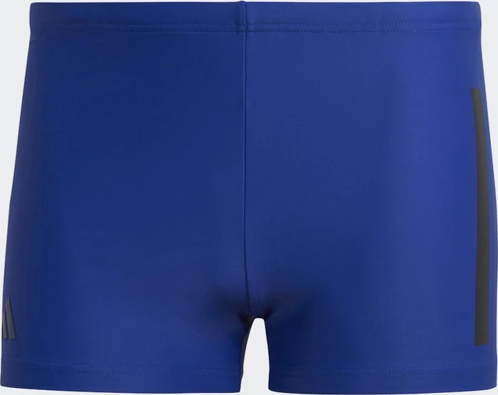 adidas Bold 3-Streifen Badehose semi lucid blue/white (Herren)