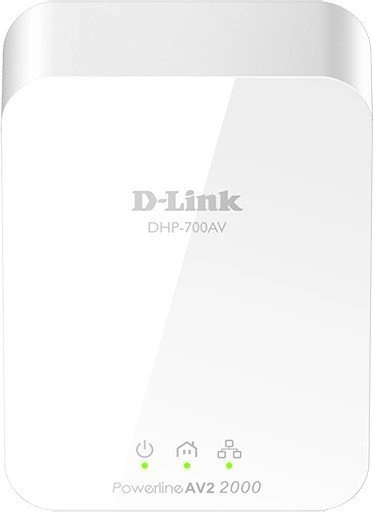 D-Link DHP-701AV 2000 HD Gigabit Starter Kit, HomePlug AV2, RJ-45, 2er-Pack