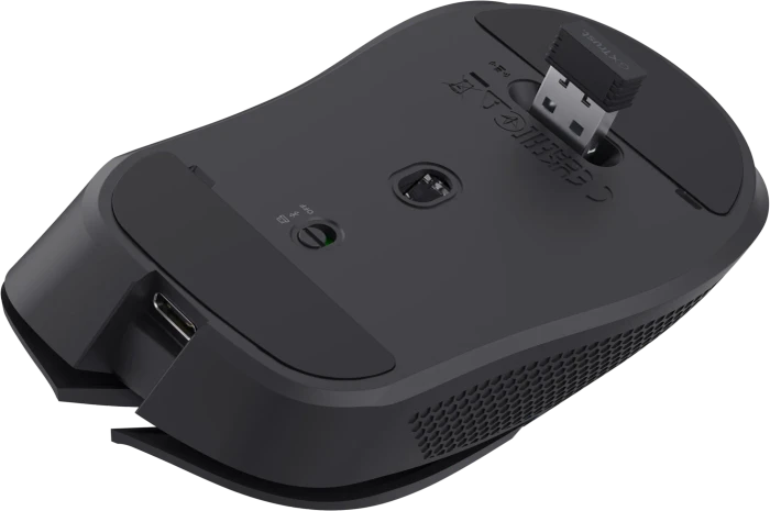 Trust Gaming GXT 931 YBAR Multi Wireless Gaming Mouse schwarz, USB/Bluetooth