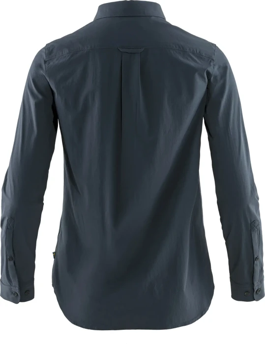 Fjällräven Övik Lite Hemd langarm navy (Damen)