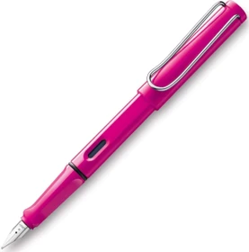 Lamy safari rosa, rechte Hand, mittel