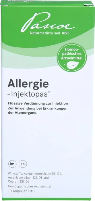 Allergie-Injektopas Injektionslösung, 20ml (10x 2ml)