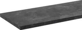 Fackelmann Hype 3.0 Waschtischplatte Holz 60x4x50.5cm schwarz