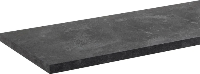 Fackelmann Hype 3.0 Waschtischplatte Holz 60x4x50.5cm schwarz